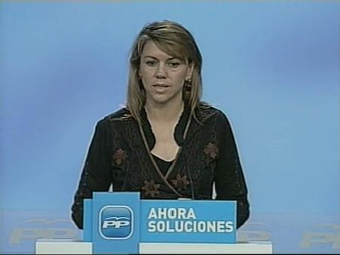 Cospedal: Mato organiza las fiestas de sus hijos en su casa