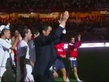 Celebración sevillista por todo lo alto del tercer puesto