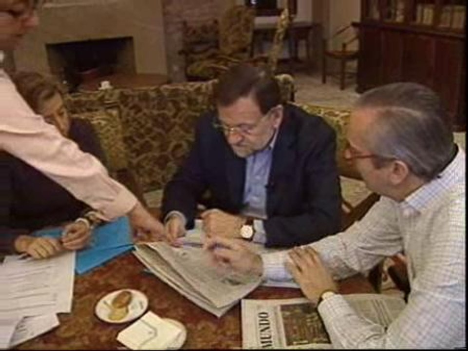 Dos días con Mariano Rajoy en Galicia
