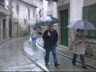 La lluvia, protagonista en el norte peninsular