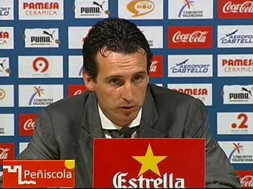 Emery: "En el momento decisivo nos hemos quedado fuera"