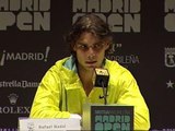 Nadal pide el apoyo del público para ganar a Djokovic