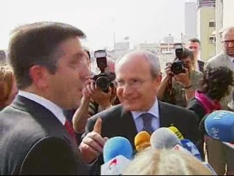 Patxi López y José Montilla pronostican un 2-1 para sus respectivos equipos en la Final de la Copa