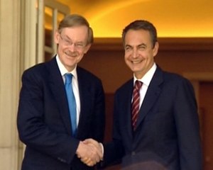 Zapatero recibe al presidente Banco Mundial
