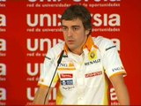 Fernando Alonso se deja querer por Ferrari