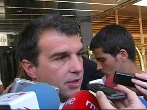 Laporta: es una de las mejores temporadas de la historia del Barça