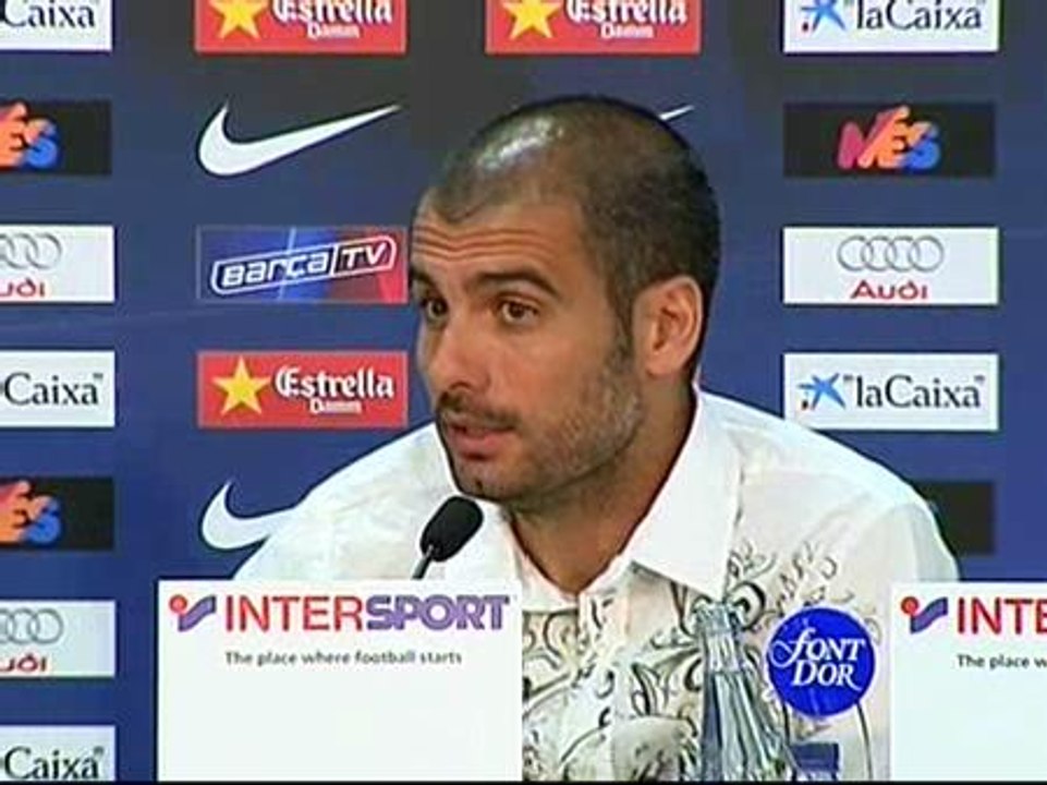 Guardiola: "El punto que nos falta, los ganaremos nosotros"