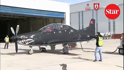 Hürkuş-C’den ilk TOGAN atışı gerçekleştirildi