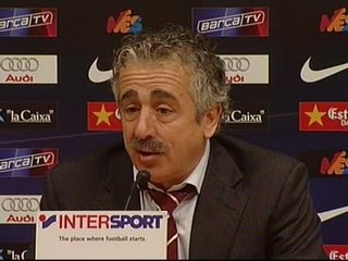 Preciado: "El Barcelona es el mejor equipo del mundo"