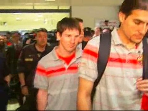 El Barça llega a Valencia bajo una gran expectación