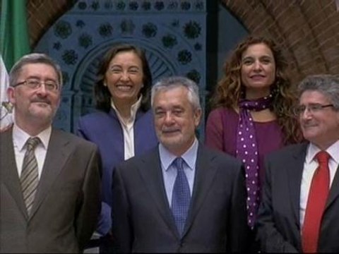 Rosa Aguilar, protagonista absoluta en el acto de toma de posesión de los nuevos consejeros del gobierno andaluz