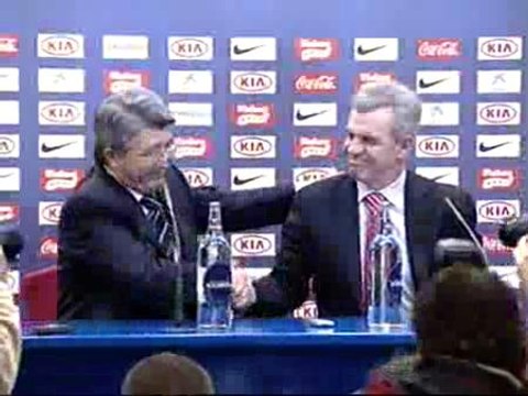 Aguirre se despide del Atlético de Madrid