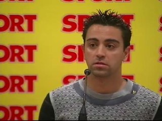 Xavi: "El triplete está cada vez más cerca"
