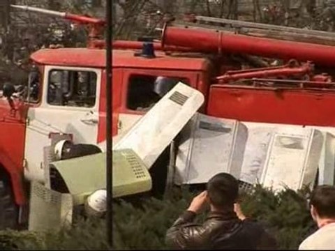 Decenas de heridos en las protestas violentas en Moldavia