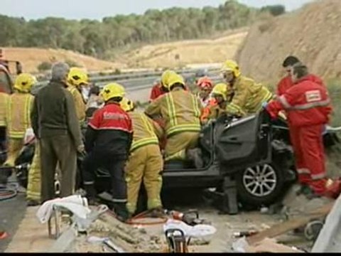 Fallece un hombre en un accidente de tráfico en Tibi (Alicante)