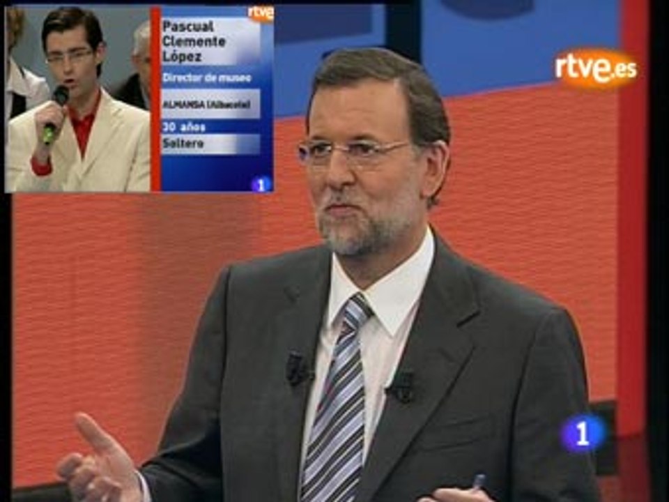 Rajoy en "Tengo una pregunta para usted"