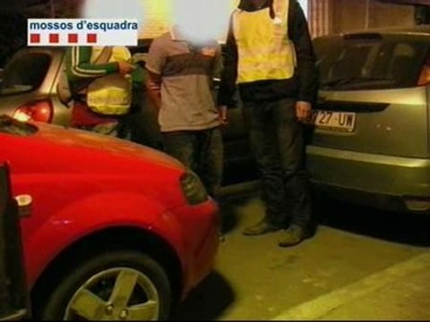 Los Mossos desarticulan una banda que cometía alunizajes