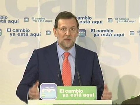 Rajoy: Vamos a ver si el otro actor del cambio en Euskadi quiere o no que se produzca