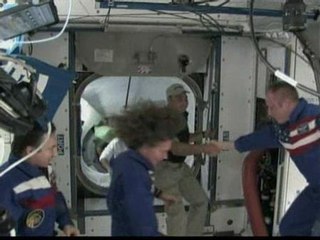 La tripulación del Discovery