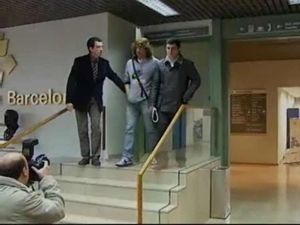 Carles Puyol, tres semanas de baja