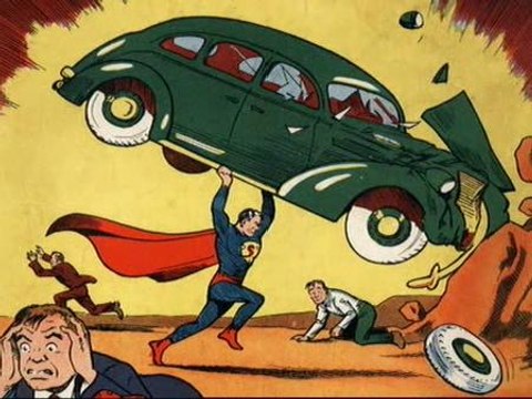 A subasta el primer cómic de Superman