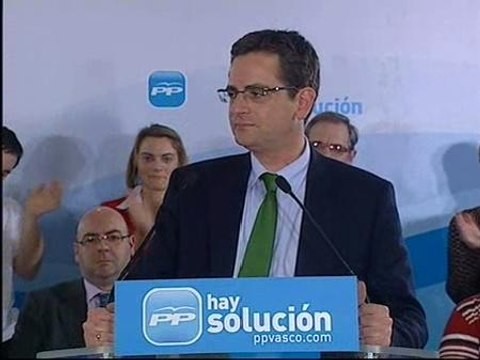 Basagoiti: Quienes se tienen que marchar son los que alientan el terrorismo