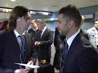 El Atlético de Madrid rumbo a Oporto