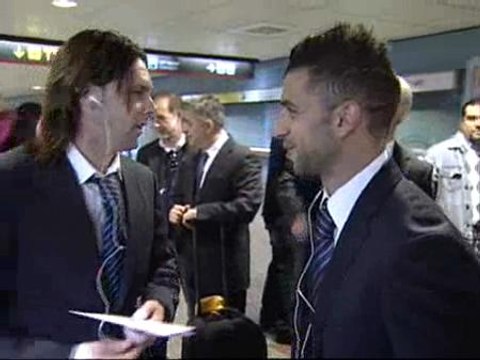 El Atlético de Madrid rumbo a Oporto