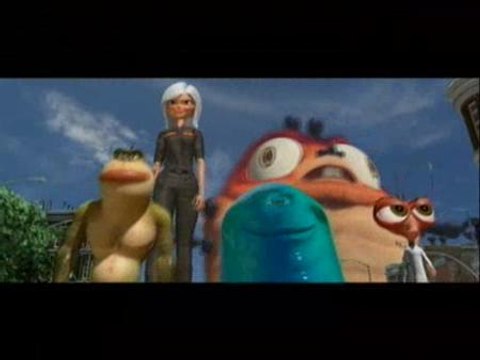 Dreamworks estrena Monstruos contra Alienígenas , su primera película en 3D