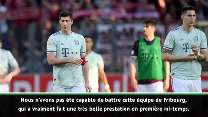 27e j. - Kovac : "en colère" après le nul du Bayern à Fribourg