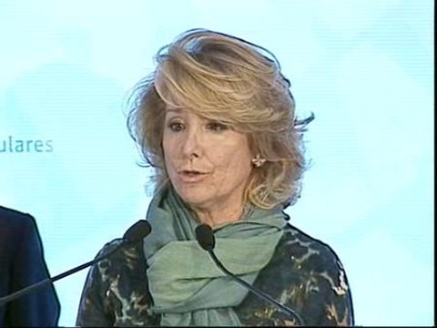 Aguirre asegura que los resultados electorales fortalecen a Rajoy