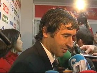 Raúl: "Por fin he podido superar a don Alfredo"