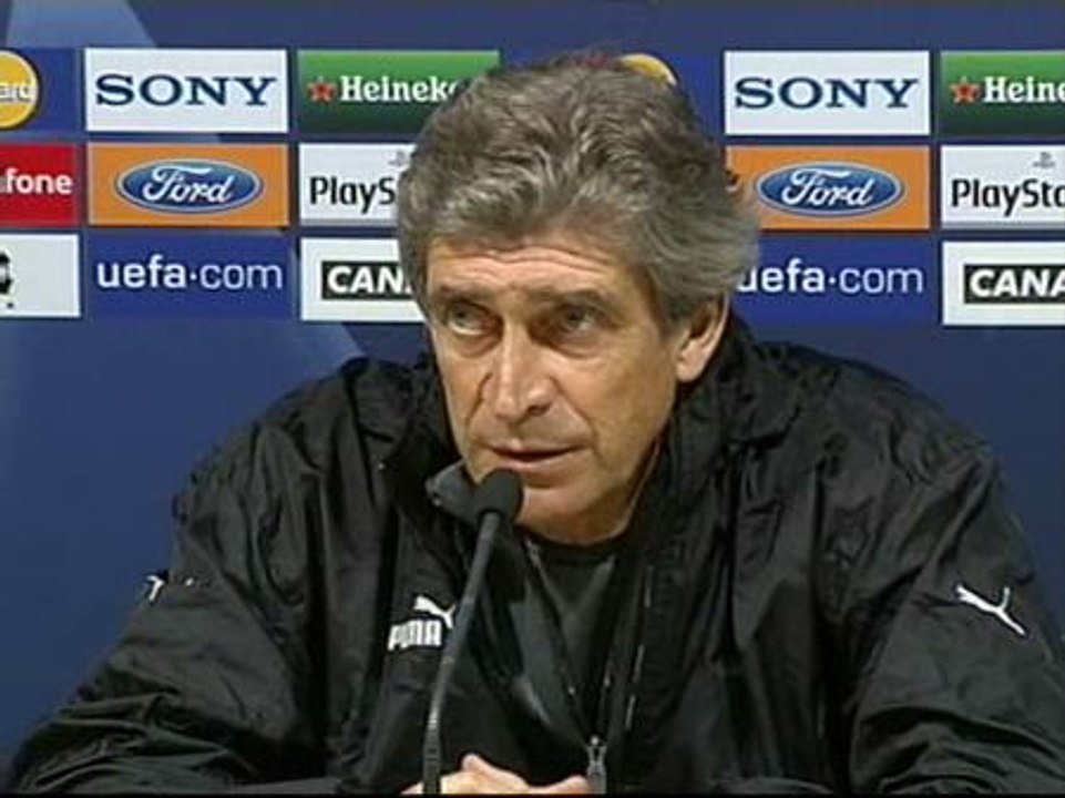Pellegrini: "No somos favoritos, aunque el partido nos llega en buen momento"