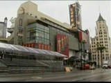 Hollywood se prepara para una noche de los Oscar bajo la lluvia