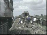 Tres muertos y 93 heridos al chocar dos trenes en Cuba