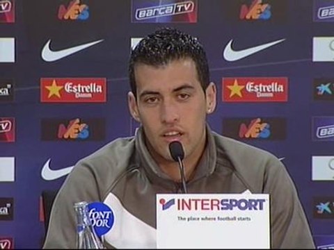 Busquets: Si Iniesta no juega lo hará otro que lo hará igual de bien