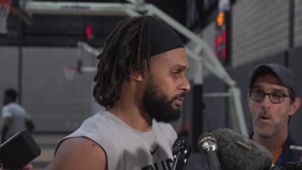 Patty Mills - Shootaround 3/30