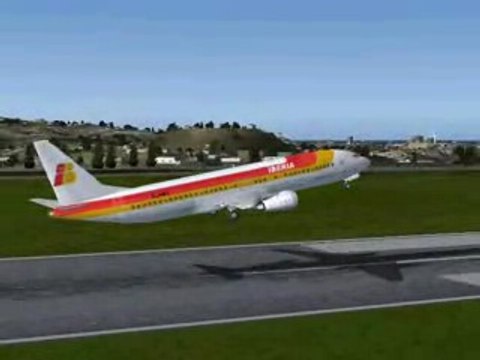 Vuelo controlado online Coruña Vigo Flight Simulator 2004