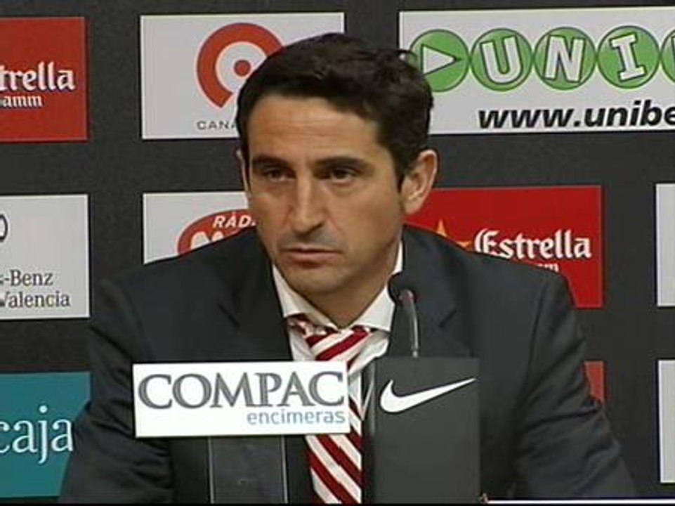 Emery: "Fuimos mejores que el Sevilla durante una hora del partido"