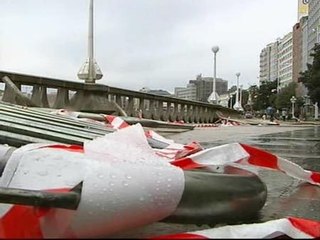 Galicia, sacudida de nuevo por el viento