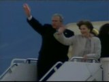 George y Laura Bush regresan a Texas