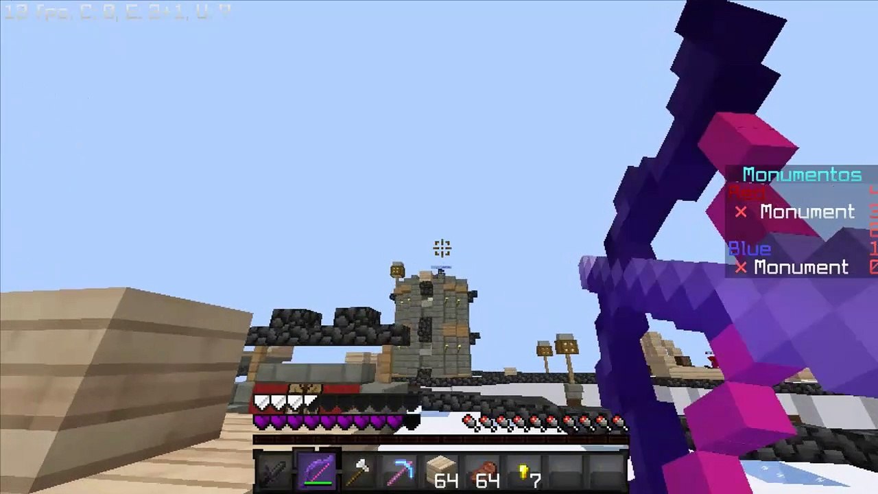 Minecraft: Destroy The Core | Los enemigos son de porcelana