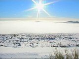 Dos metros de nieve en Salcedillo (Palencia)