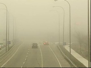 El temporal trae niebla y nieve a todo el país