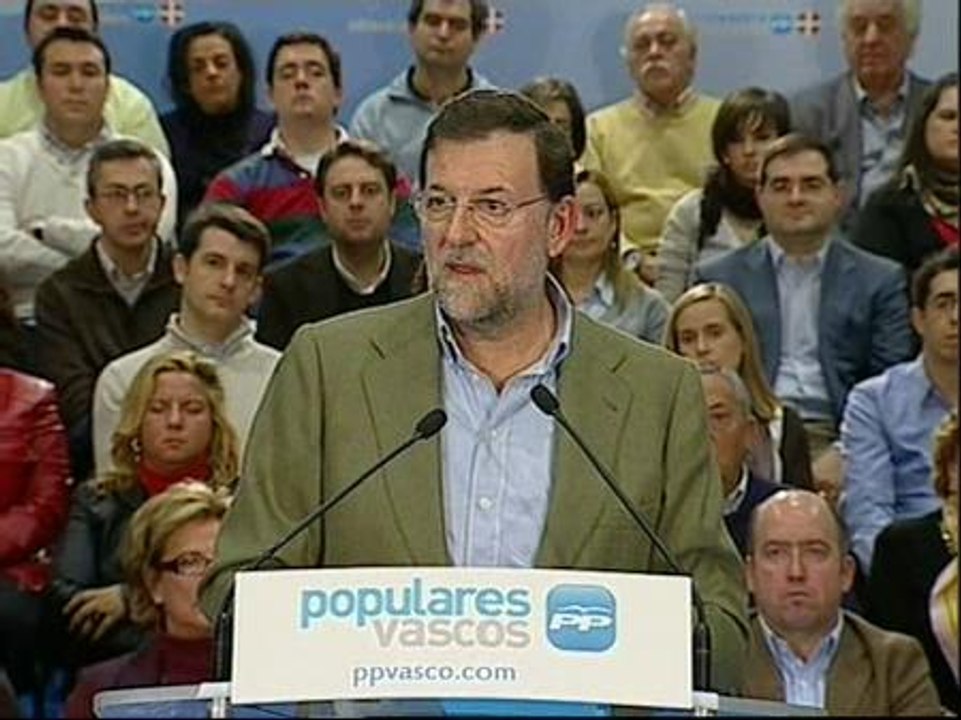 "No hay que tener miedo a la crisis, sino al Gobierno de España"