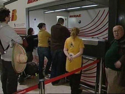 Importantes retrasos en Barajas