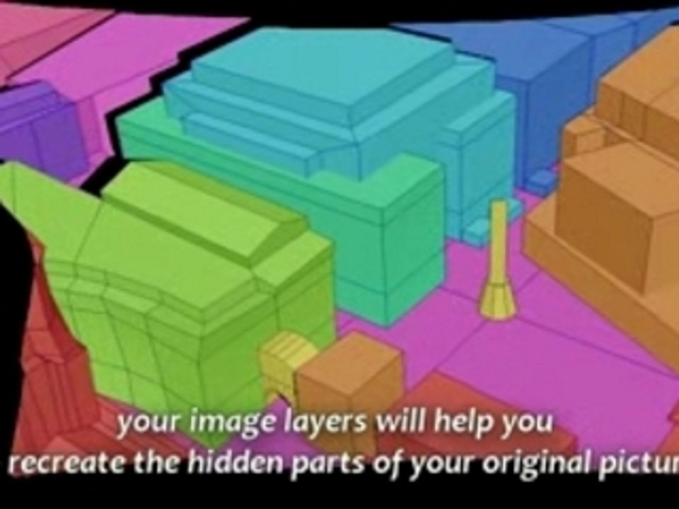 Matte-Painting making of : London's Babel Tower