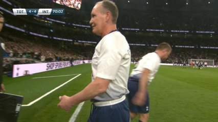 Goalless Gazza crowd's favourite Spurs Legend