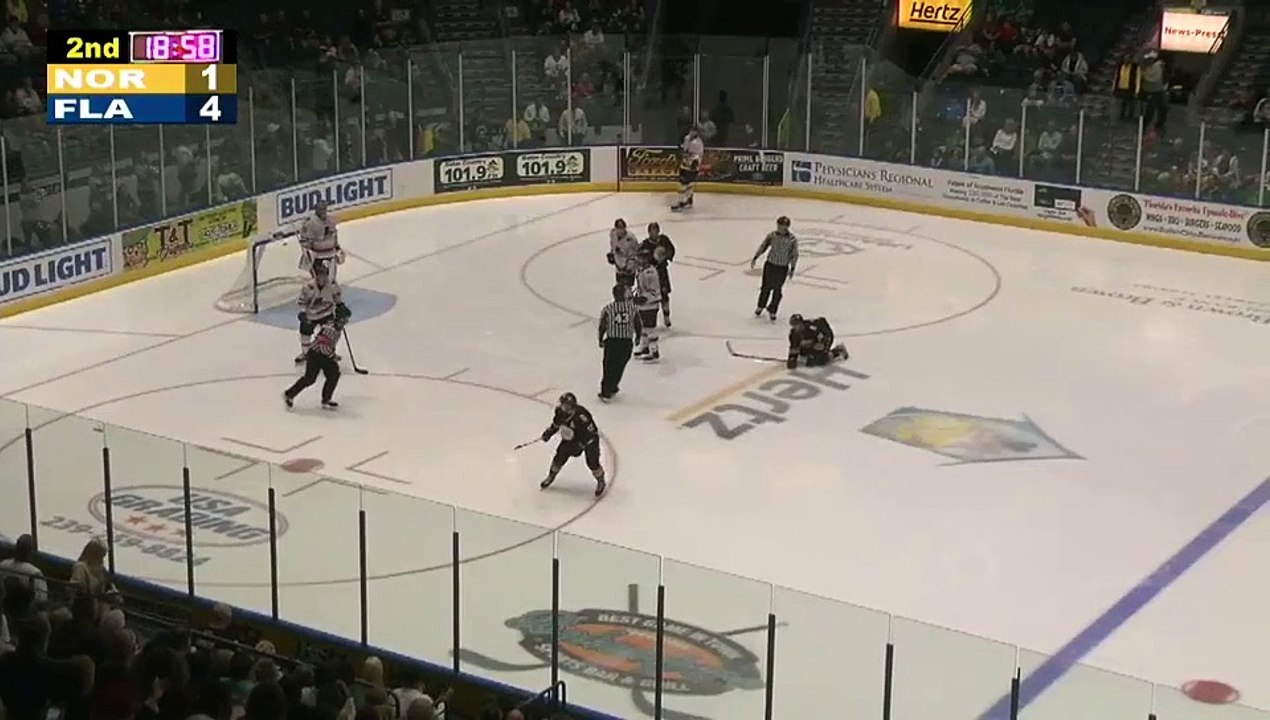 ECHL Norfolk Admirals 1 at Florida Everblades 5