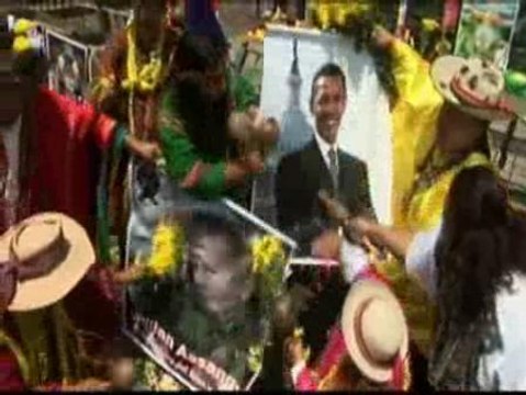 Los chamanes peruanos vaticinan un mal año para Obama